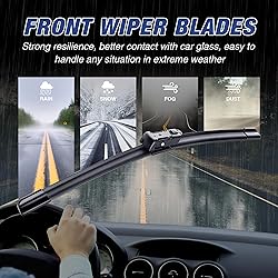 22"+22" Wiper Blades Replacement for Chevy