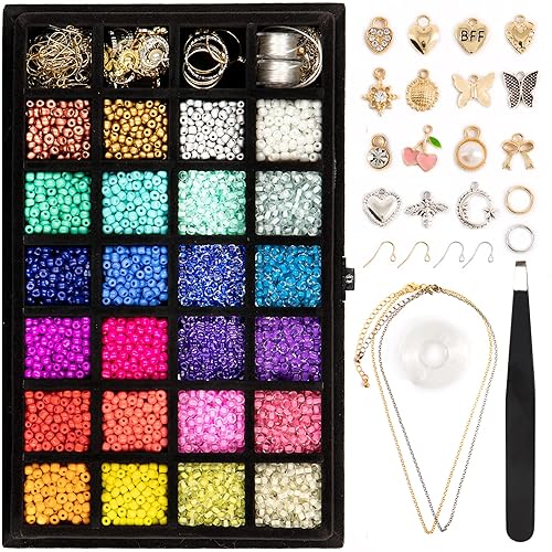 6100 Pcs Bracelet Making Kit Jewelry Making Kit, Beads for