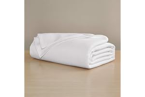 H by Frette Waves Bedcover (Queen) - Luxury All-White Bedcover/Medium Weight for A Cozy Feel, Textured / 100% Cotton/Expertly Made in Portugal