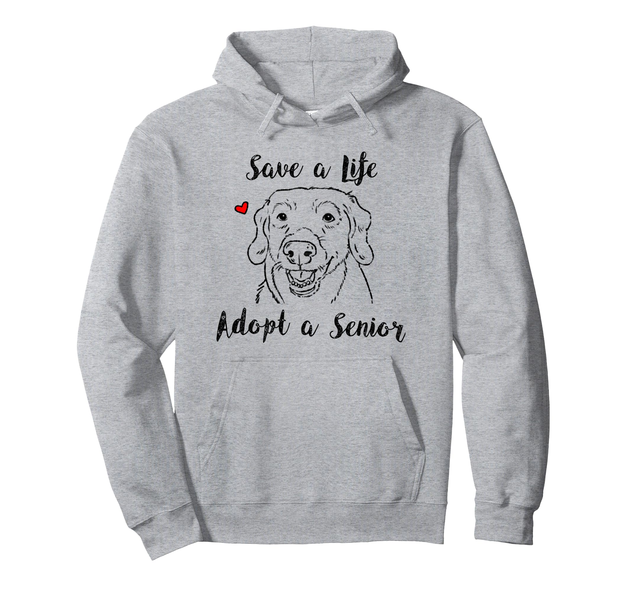 Senior Dogs, Adopt Don't Shop, Old Dog Lovers, Rescue Dogs Pullover Hoodie