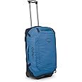 Osprey Transporter 60L Wheeled Travel Duffel Bag, Blue Flame/Nocturnal Blue