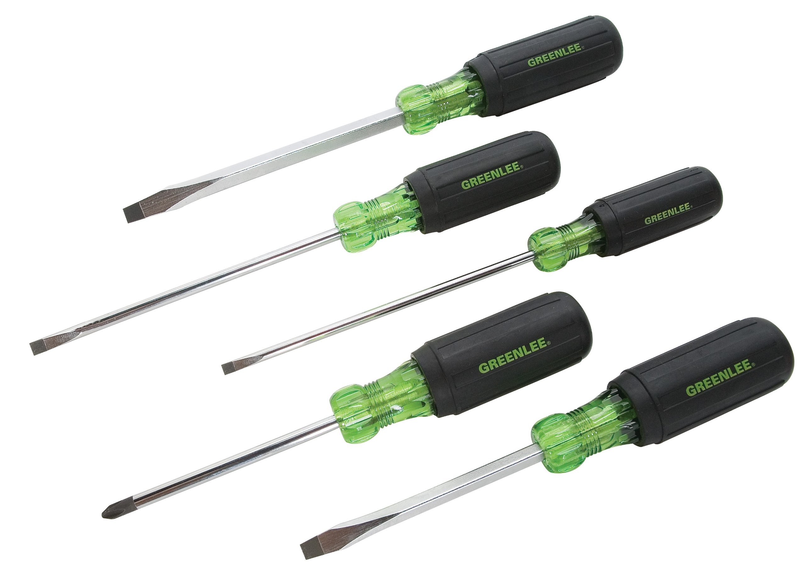 Greenlee 0153-01C Screwdriver Set, 5 Piece