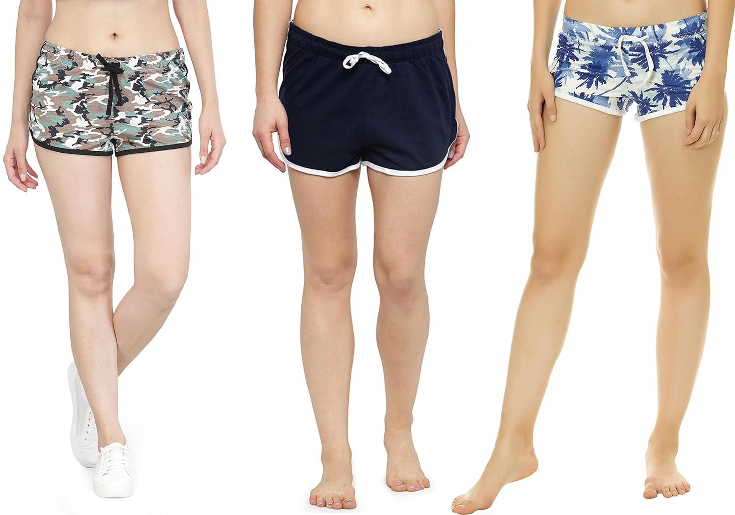 kotty every night sleep shorts in 3pc set