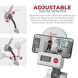 Sunny Health & Fitness Smart Compact Magnetic