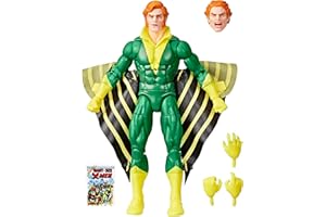 Marvel Legends Series Banshee, Giant-Size X-Men #1 (1975) Comics-Inspired Collectible 6-Inch Scale Action Figure with Character-Sized Comic Accessory