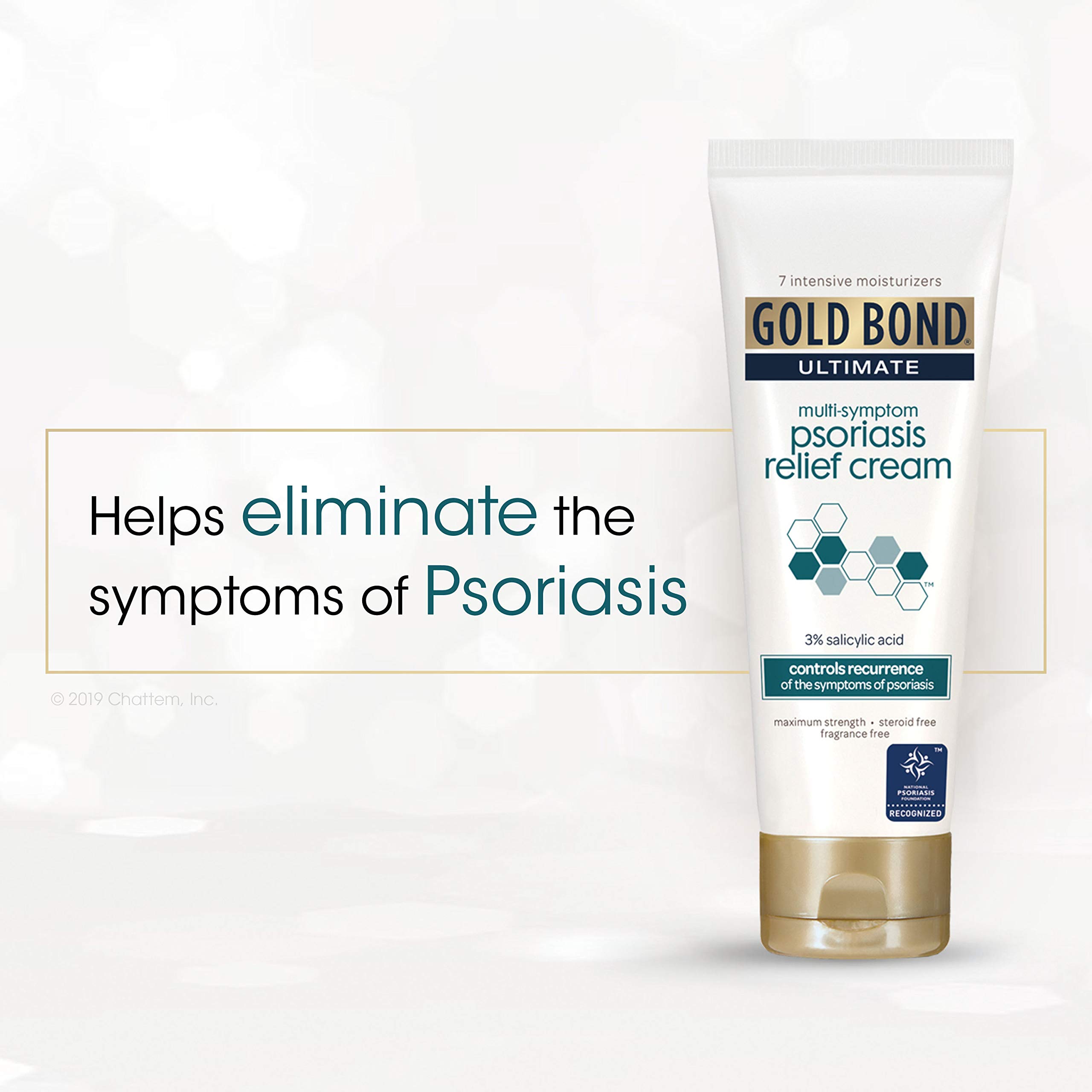 Galleon Gold Bond Ultimate Psoriasis Relief Cream, 4 Ounce, Contains