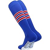 Baseball & Softball Socks | USA Made Dugout Series Striped | Over the Calf