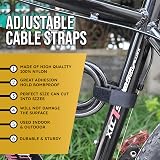 ARMIZ 5m Adjustable Cable Straps with 25 Buckles Black Nylon Tie view 6