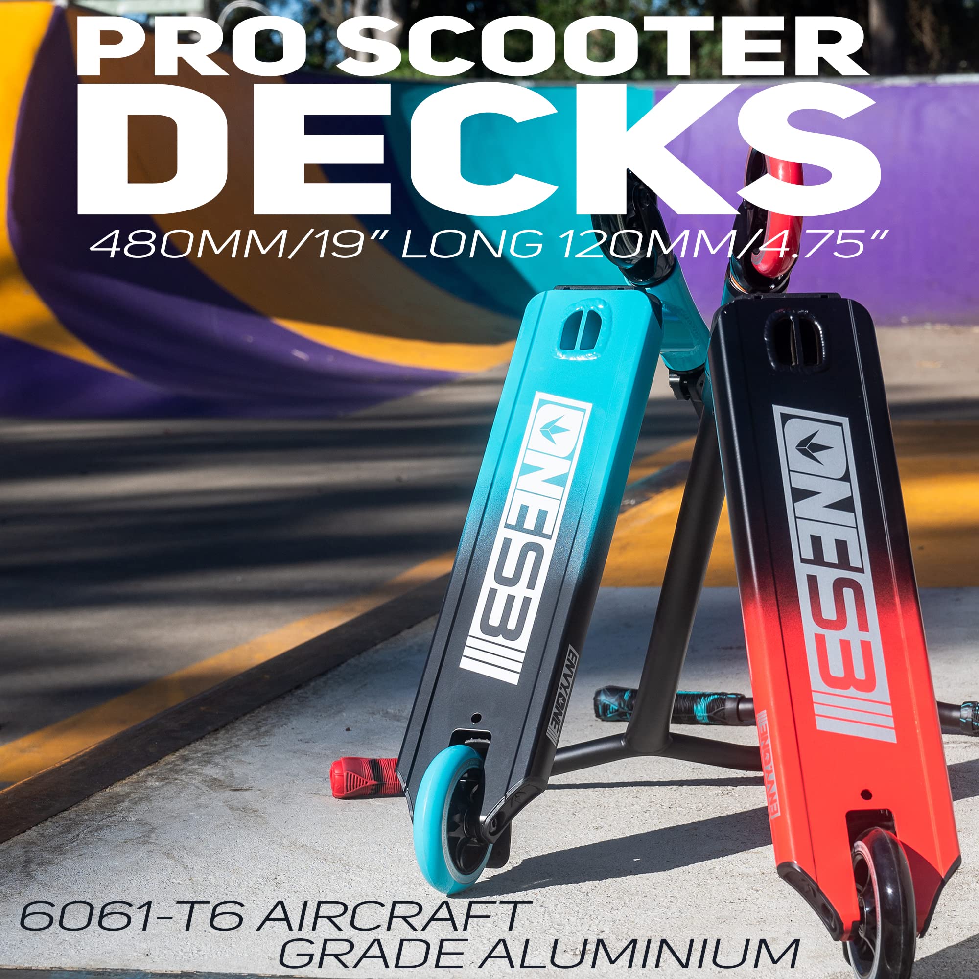 Envy Scooters ONE S3 Stunt Scooter - Trick Scooters for Kids 6-12 Years - Beginner Freestyle Scooter