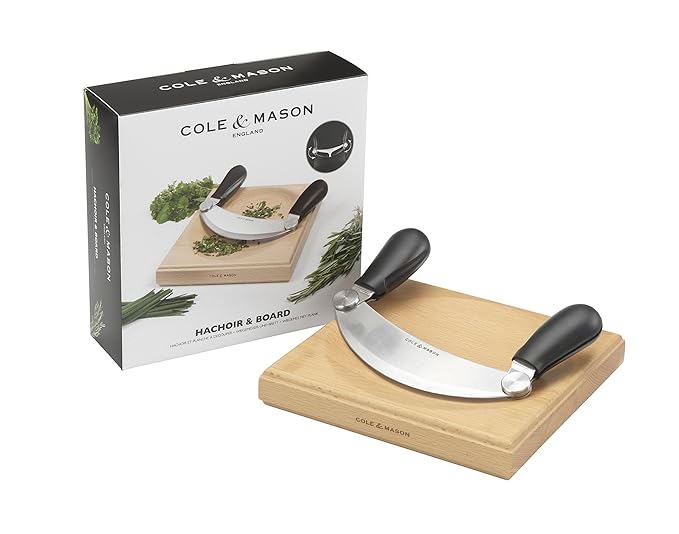 Cole & Mason Brett Wiegemesser, Holz, Edelstahl, schwarz/braun 21,6 x 21,6 x 7 cm