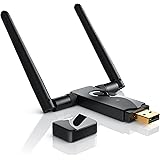 300Mbps / 5 GHz Dual Band USB WiFi Adapter with 2 high-performance antennas (dual band) | MiMo technology | Frequency 2.4GHz / 5GHz | large range | swivel joint and adjustable angle (0&deg;,45&deg;,90&deg;) | WPS | for Windows + MacOS version 10.6 - 10.11