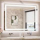 TETOTE LED Bathroom Mirror with Lights 40 x 32