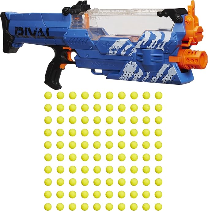 nerf gun that shoots yellow balls