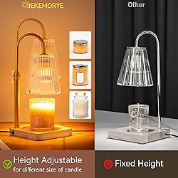Candle Warmer Lamp with Timer and 2 Bulbs