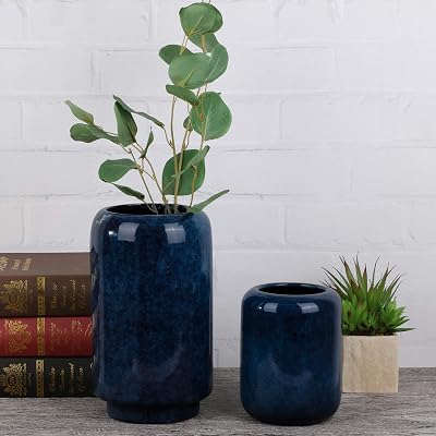 TERESAS COLLECTIONS Ceramic Flower Vase, Set of 2 Panama | Ubuy