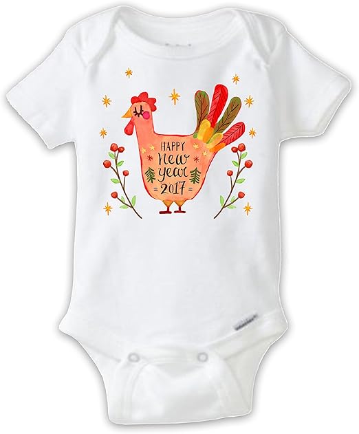 happy new year onesie
