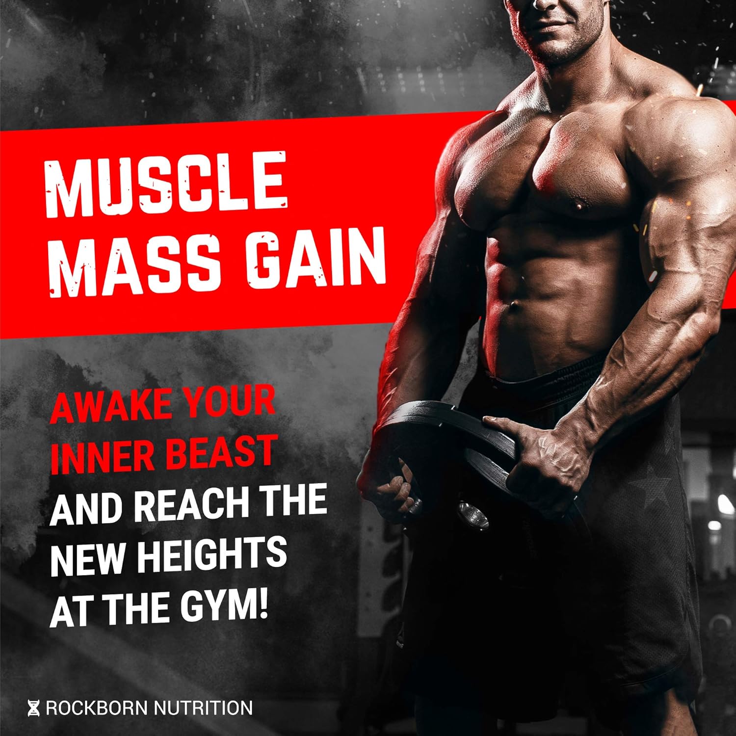 Testosterone Booster for Men - Made in USA - Men Testosterone Pills with Horny Goat Weed - Mens Testosterone Booster for Muscle Growth, Desire & Energy Increase - Tongkat Ali Capsules: Health & Personal Care