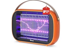 Buzbug LED Bug Zapper Outdoor Indoor, Rechargeable 5200mAh Battery, Durable 10 Years Lifespan Lamp, Portable Camping Mosquito Zapper, Fly Trap Mosquito Trap, Fly Killer Fly Zapper -MA015C