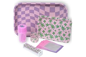 Pink Rolling Tray Set, Bundle by Gray Oval