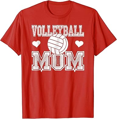 Amazon.com: Volleyball Shirt for Moms-Volleyball Mom TShirt: Clothing