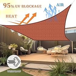 Shade&Beyond 15'x15' Sun Shade Sail Canopy
