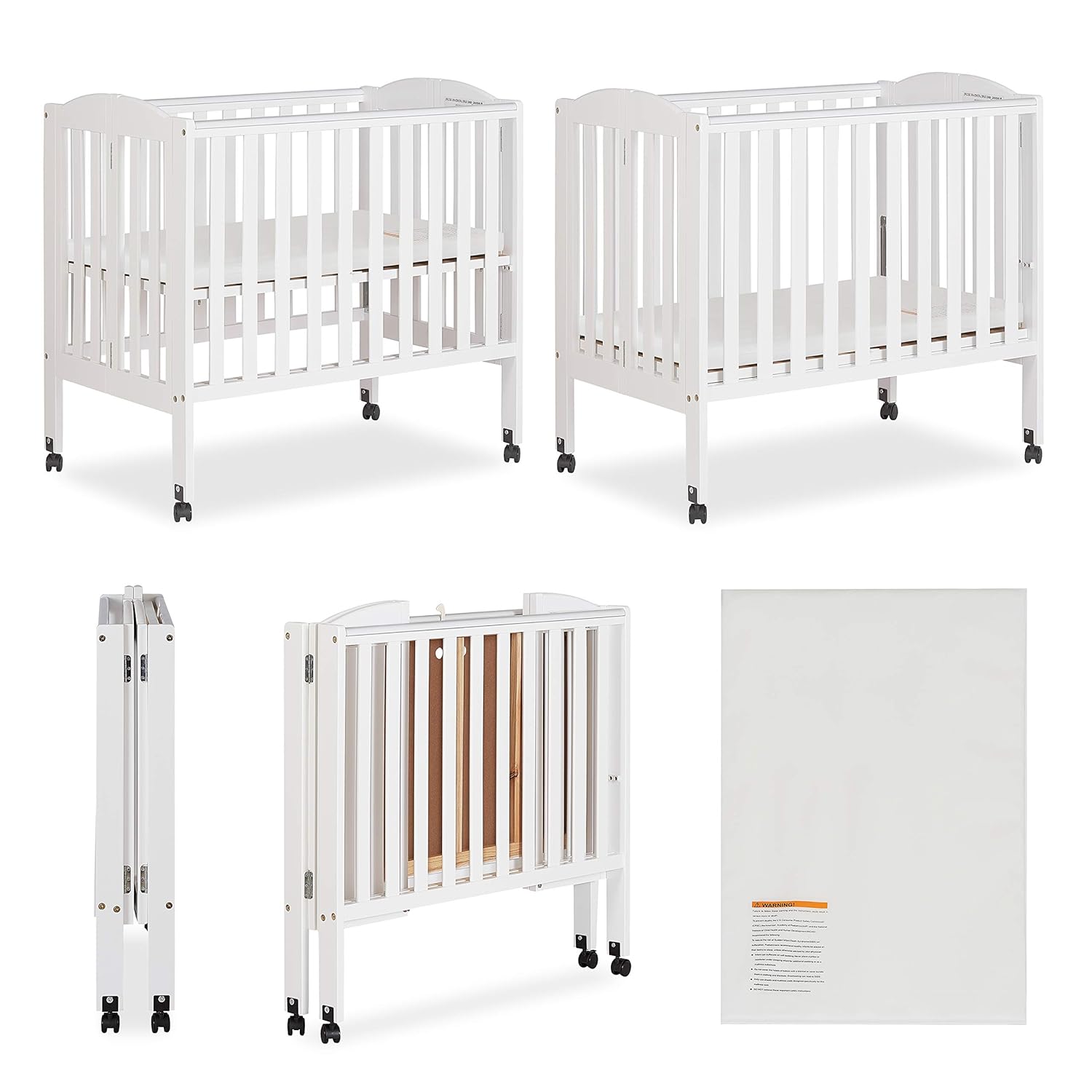 dream on me 2 in 1 crib mattress