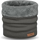 Neck Warmer Gaiter for Men Women,Winter Soft Thick Warm Fleece Lined Face Ski Mask Scarf Cold Weather Running