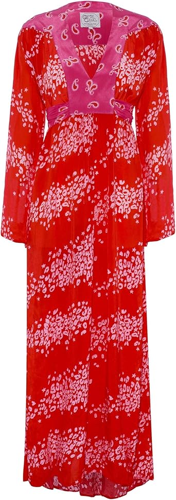 ossie clark maxi dress