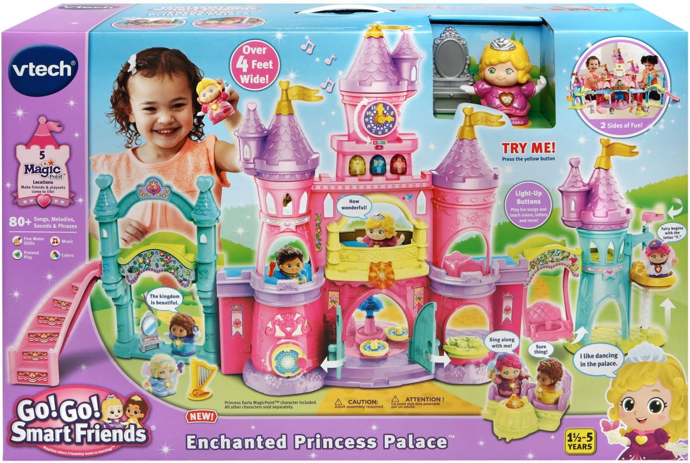 vtech go go princess castle