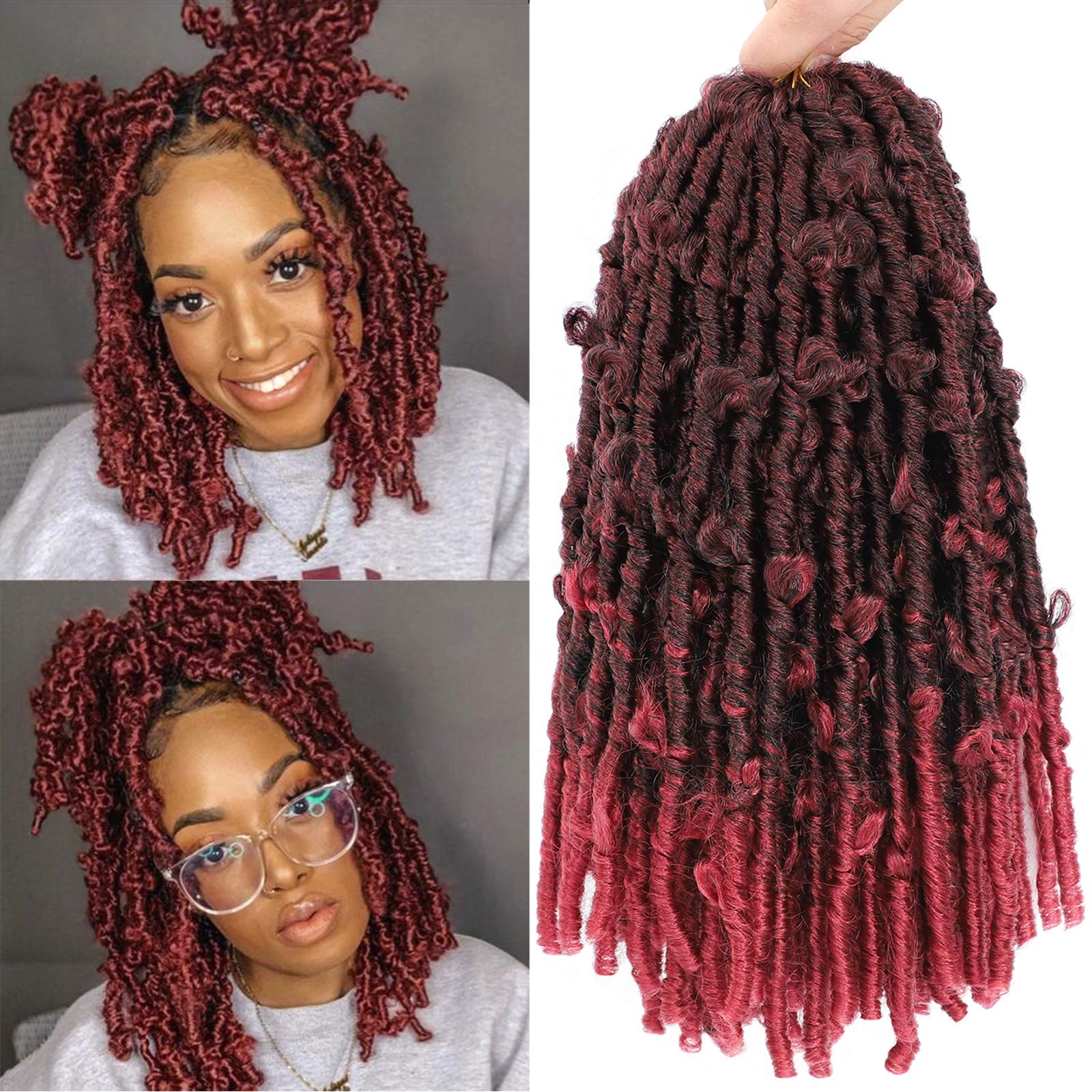 Buy Butterfly Locs Crochet Hair 10 Inch 7 Packs Distressed Locs Crochet