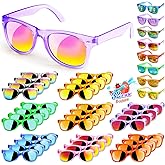 GKTZ Kids Sunglasses Party Favors - Boys Girls Valentines Day Gifts, Neon Sunglasses with UV 400 Protection for Kids Classroom Favors Birthday Goodie Bags Stuffers - 32 Packs