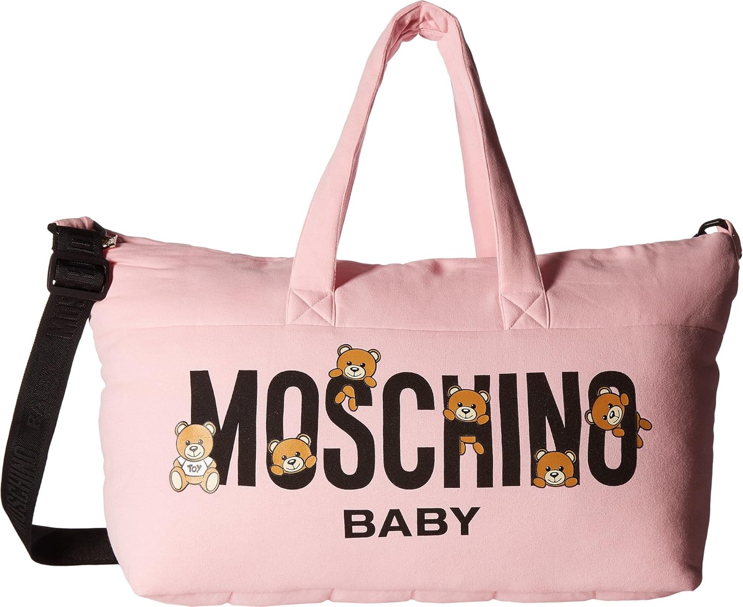 Moschino Kids Women's Teddy Bear Logo Diaper Bag & Changing Mat Rose Handbag Amazon.ca