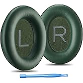 AHG QuietComfort Ear Pads Replacement Cushion Compatible with Bose QuietComfort (2023), QC45 QCSE QC35 QC35 II Noise Cancelling Headphones (Cypress Green). Extra Thick | Superior Comfort/Durability