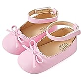 JOYEBUY Baby Shoes Mary Jane Flats Non Slip Soft Sole Infant Toddler Sneakers First Walkers Party Dress Shoes