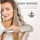TYMO Rovy Hair Waver Crimper 32mm Ceramic Tourmaline Dual Voltage Gold view 2