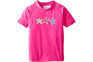 Kanu Surf Girls Jade Rash Guard UPF 50+ Sun Protection Short Sleeve Swim Shirt