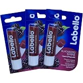 Labello Blackberry Shine Lip Balm 4.8g/5.5ml - 3 Pack