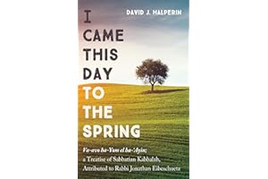 I Came This Day to the Spring: Va-avo ha-Yom el ha-‘Ayin; a Treatise of Sabbatian Kabbalah, Attributed to Rabbi Jonathan Eibe