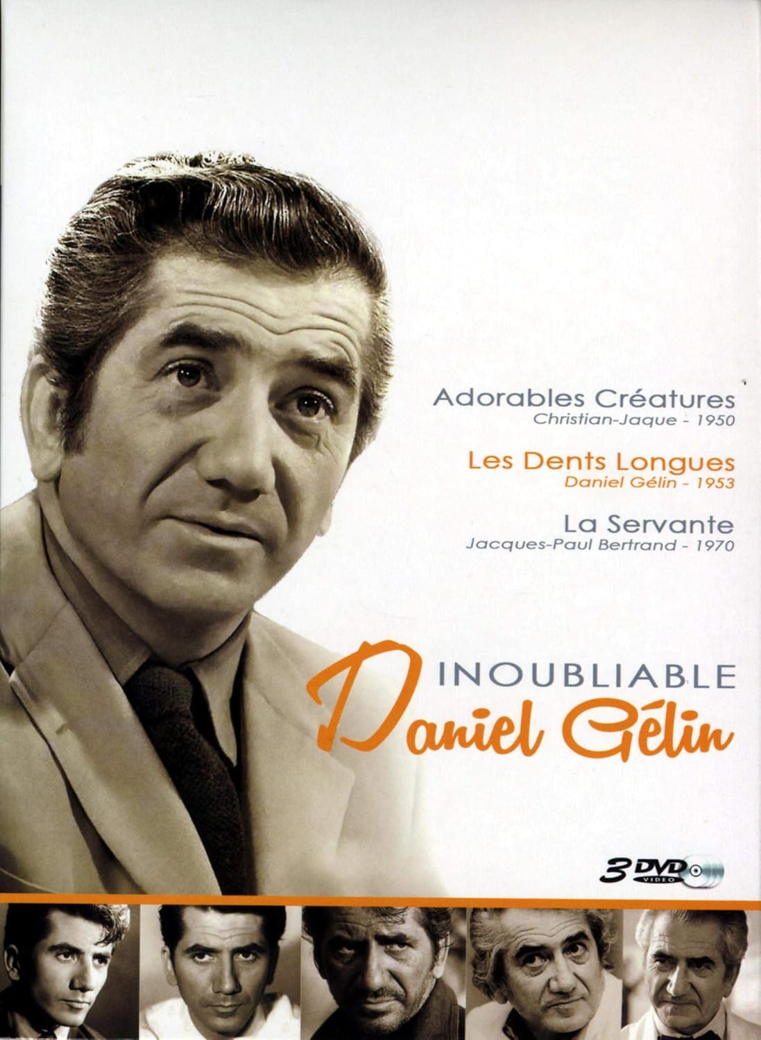 Films Et Séries Tv Avec Daniel Gélin Inoubliable Daniel Gélin : Adorables créatures + Les Dents Longues + La
