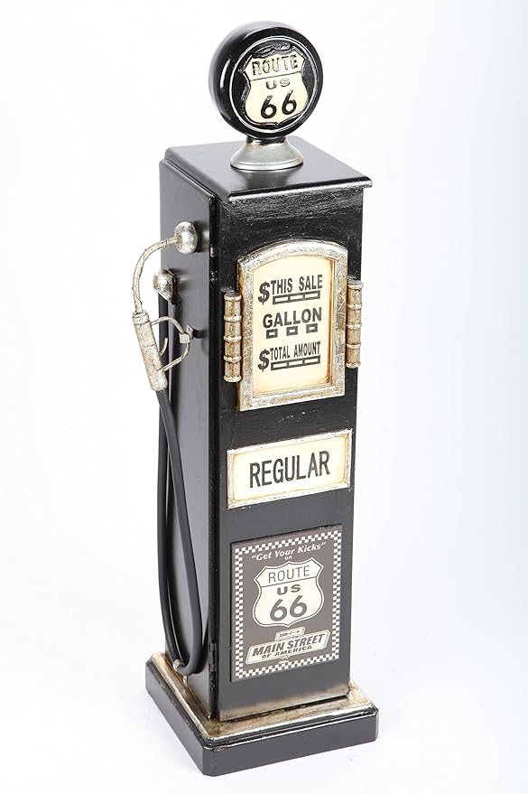 point-home - Estantería para CD, diseño de surtidor de Gasolina Retro