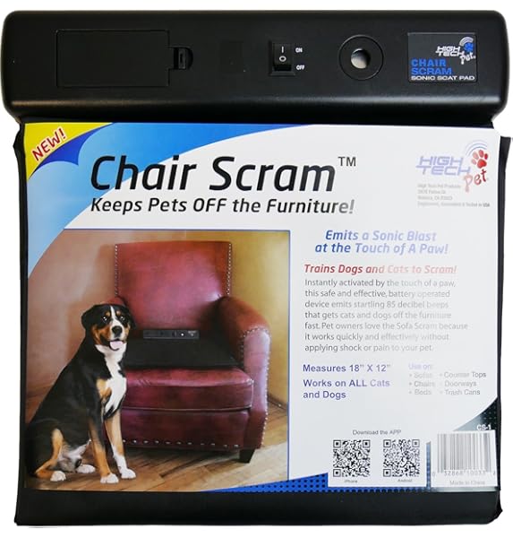 Amazon Com High Tech Pet Sofa Scram Sonic Dog Cat Deterrent