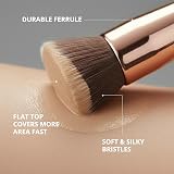 Lamora Make Up Brush Foundation Kabuki Flat Top Premium Synthetic Bristles view 6