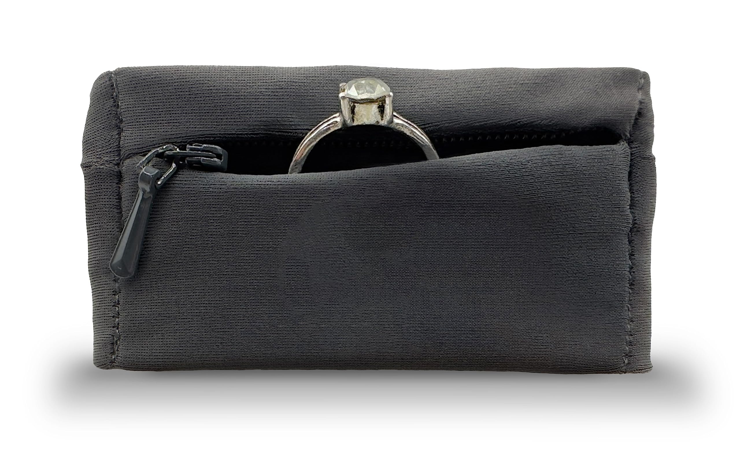 RingHero Wristband with Secure Zipper | Discretely Protect Wedding Ring at the Gym, Sports or Work | Stylish and Patented Wristband Ring Holder/Bracelet | Prevent Loss, Theft, Stays on Your Wrist — image 1