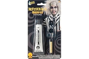 Rubies Beetlejuice: Beetlejuice Makeup Kit for Adults, Men's One Size