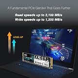 Silicon Power PCIe Gen3x4 NVMe SSD 256GB M.2 2280 Internal 2100MB/s Read view 2