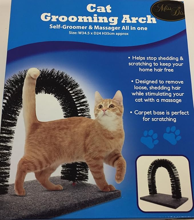 Pet World Cat Grooming Arch Cat Scratch Post Cat Massager Amazon