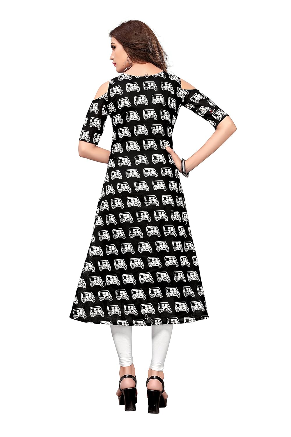 royal export women's a-line knee-long dress