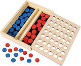 TOWO Wooden 4 in a Row Game by Toys of Wood Oxford view 2