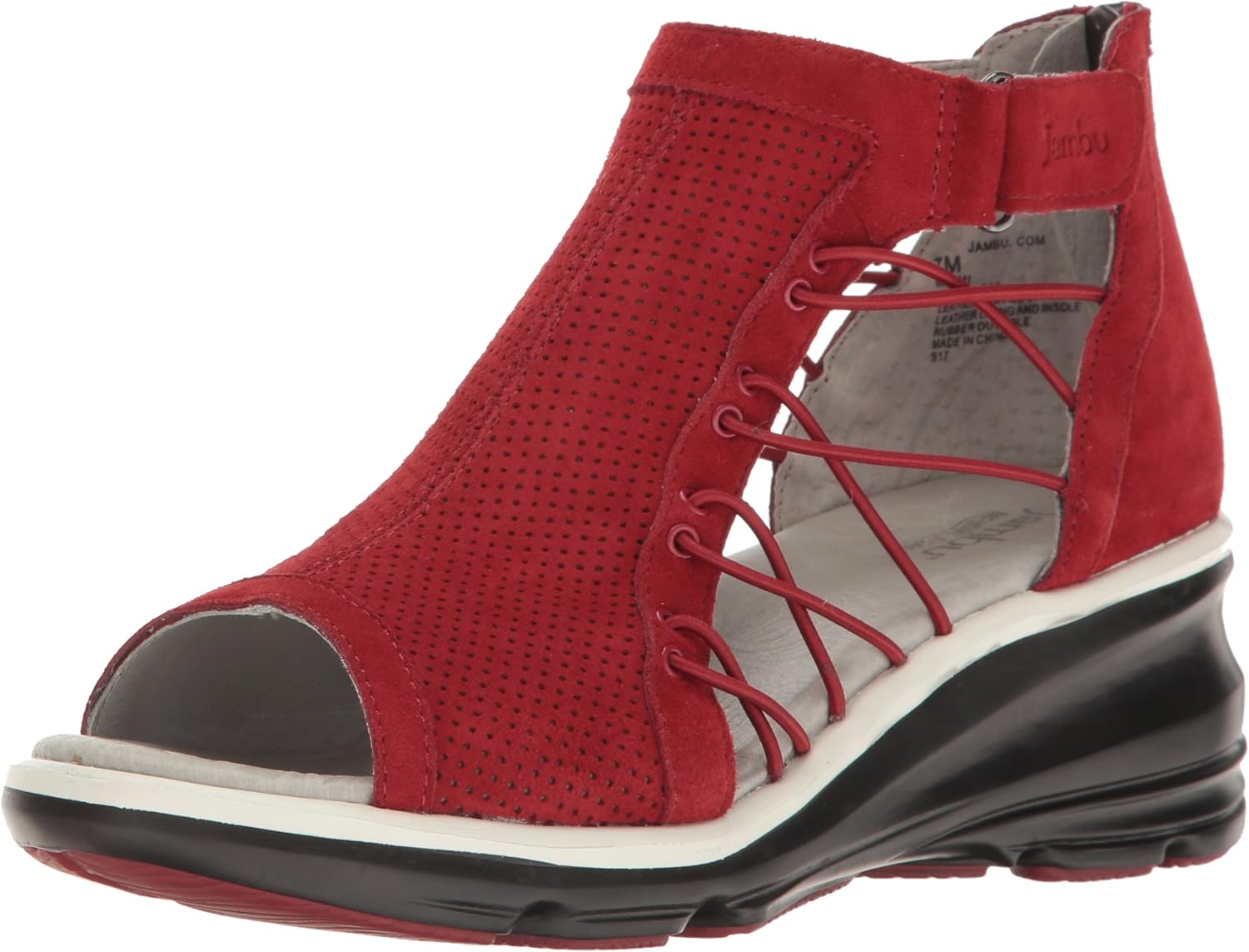 Jambu Women's Naomi Wedge Sandal Shoes