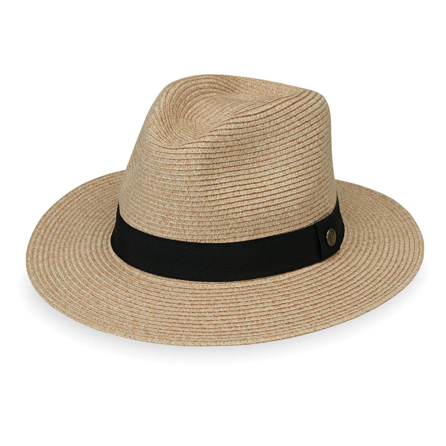Photo 1 of Wallaroo Palm Beach Fedora (Beige, L/XL) – UPF 50+ UV Sun Protection, Wide Brim, Stylish Design, Adjustable Size – Classic Sun Hat for Outdoor Events, Travel, and Everyday Wear